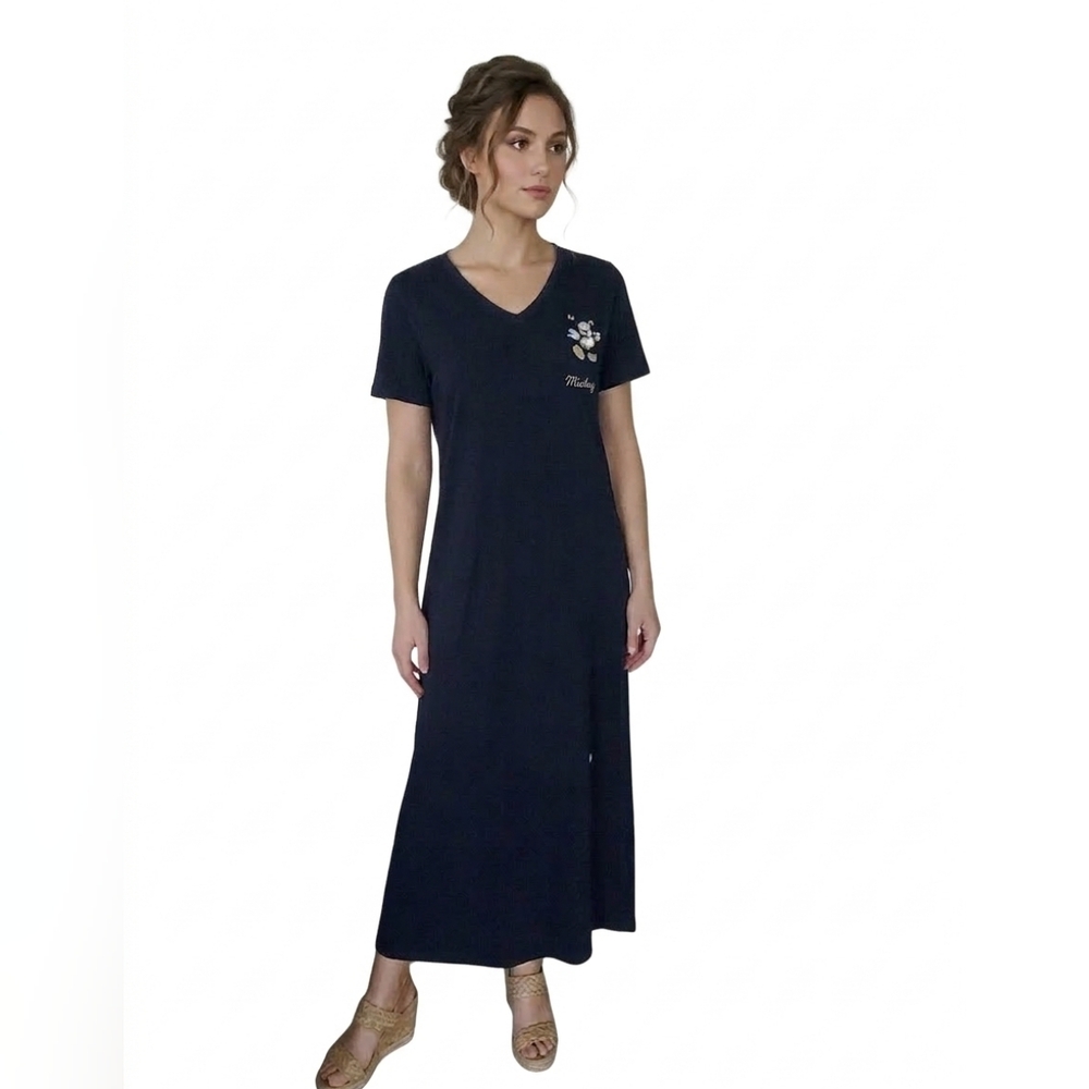 Disney Navy and Gray Apparel with Mickey Tag